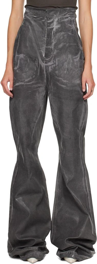 Rick Owens Gray Concordians Dirt Bolan Jeans 1
