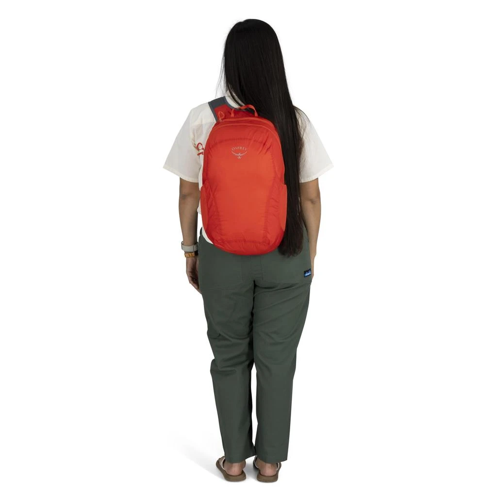 Osprey Osprey Ultralight Collapsible Stuff Pack - Lightweight, Packable Travel Backpack — Extra Bag For Travel and Every Day — 18 L Capacity Daypack to Expand Luggage, Black 9