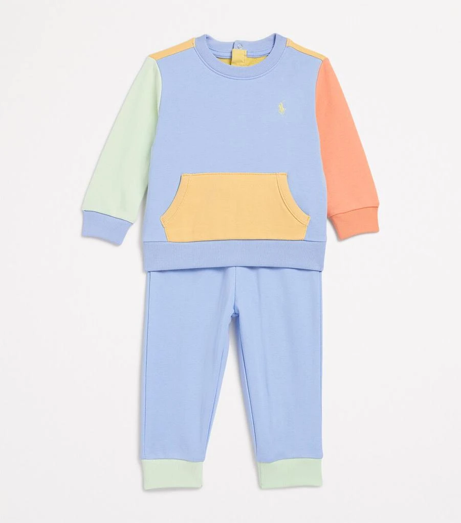 Ralph Lauren Cotton-Blend Sweater and Sweatpants Set (3-24 Months) 3