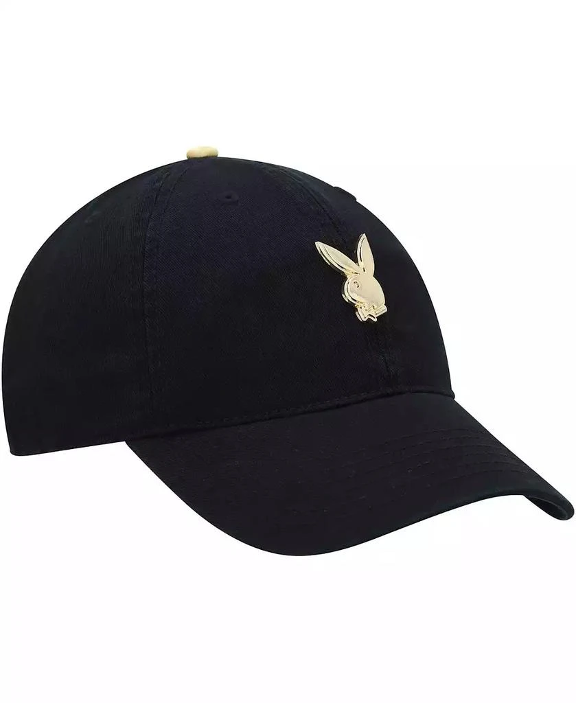 Playboy Men's Black Micro Dad Adjustable Hat 4