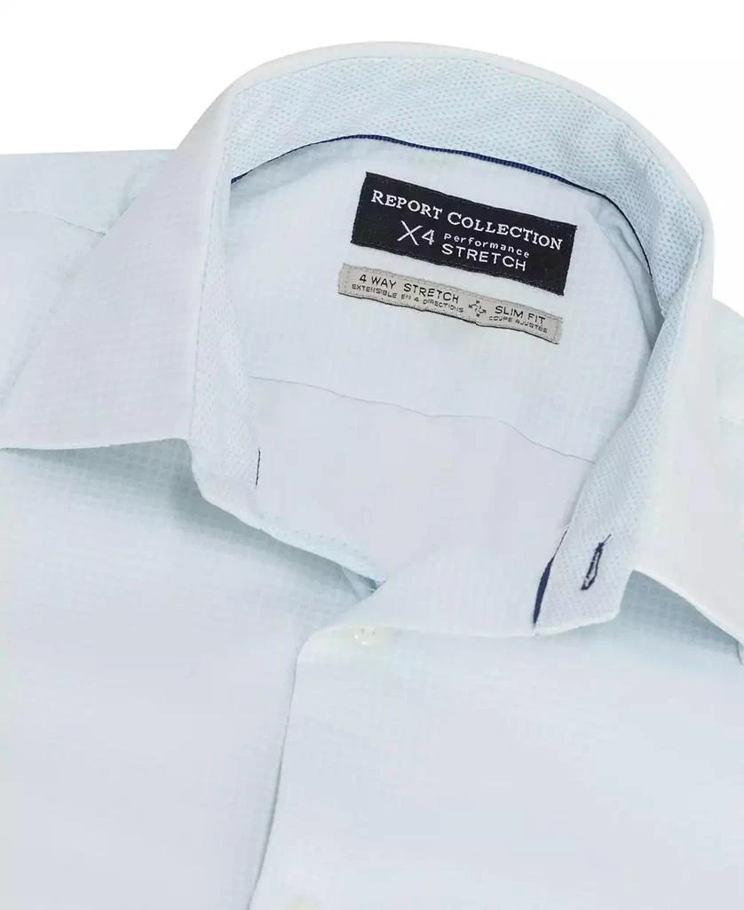 Report Men's Slim-Fit Circle-Print Shirt 4