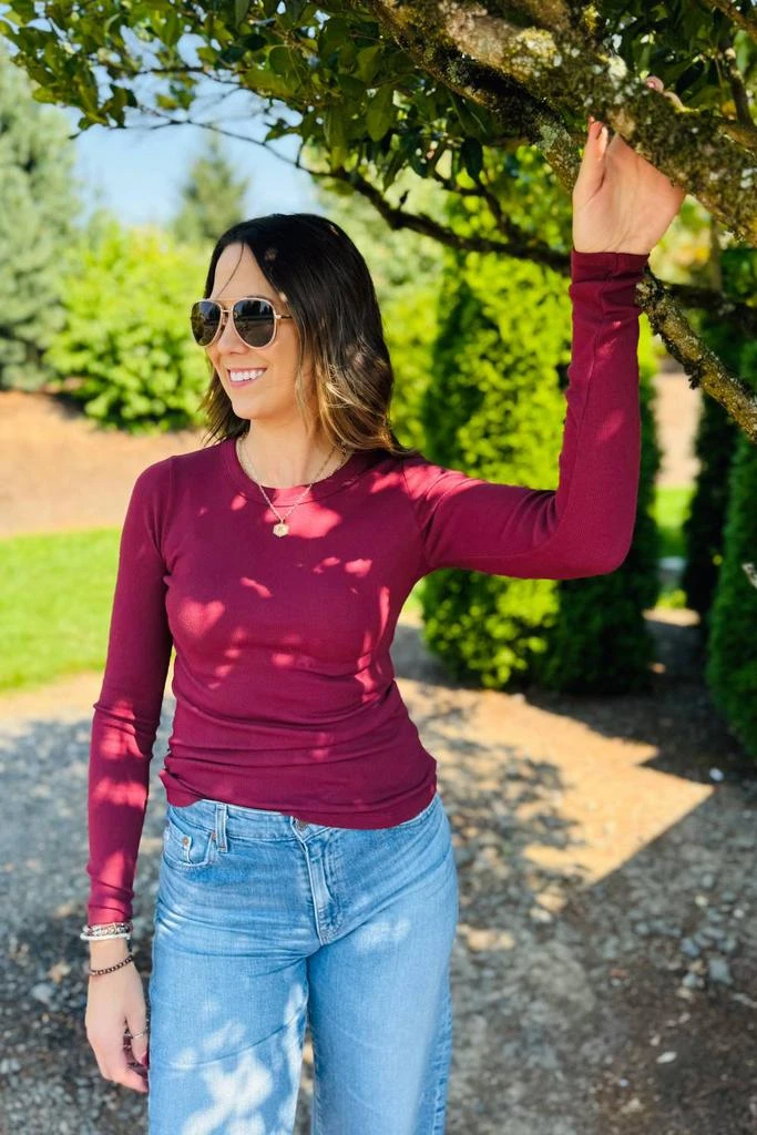 Michael Stars Michael Stars - Zola Ribbed Tee 3