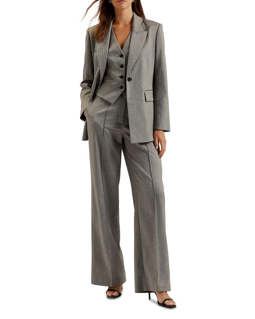 Ted Baker London Koa Metallic Pinstriped Pants 2