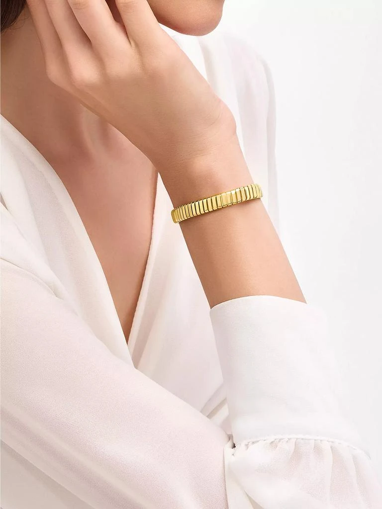 BVLGARI Tubogas 18K Yellow Gold Bracelet 2