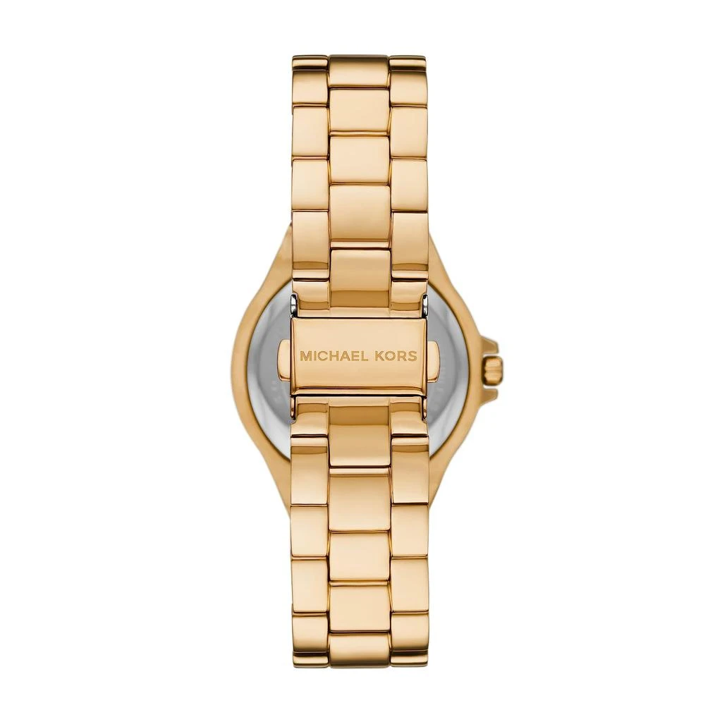 Michael Kors MK7404 - Lennox Three-Hand Gold-Tone Stainless Steel Watch 3