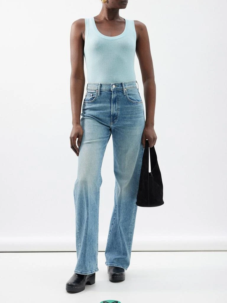 MOTHER The Lasso Sneak wide-leg jeans 2
