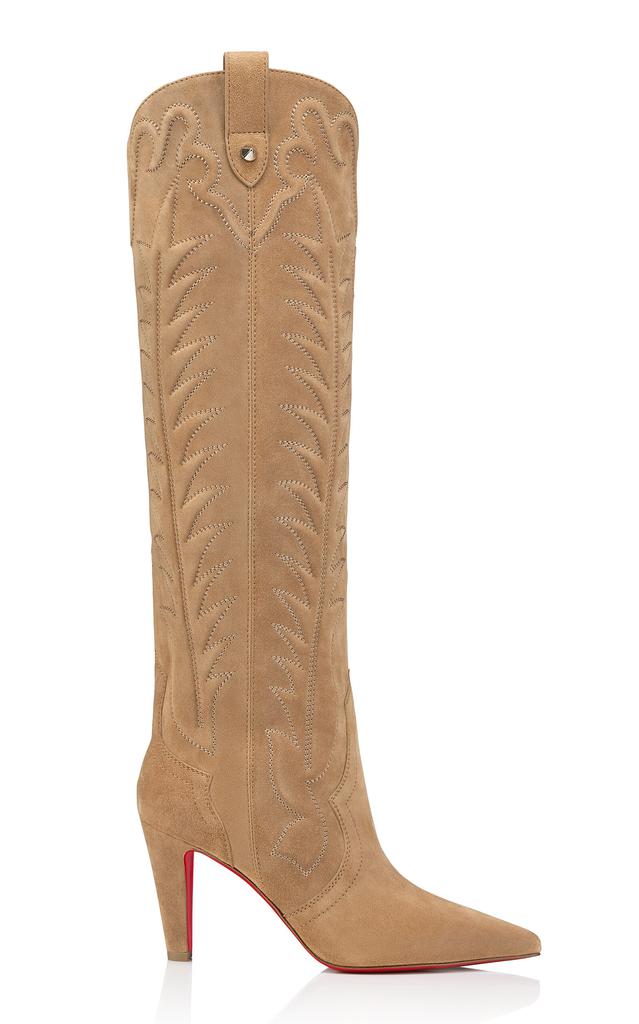 CHRISTIAN LOUBOUTIN Marchacroche Dune leather chelsea boots