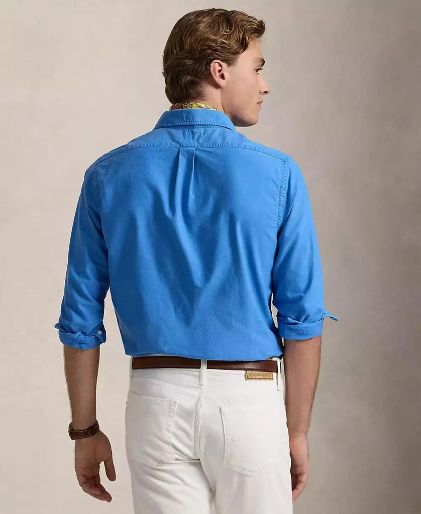 Ralph Lauren Men's Classic Fit Mineral-Dyed Oxford Shirt 4