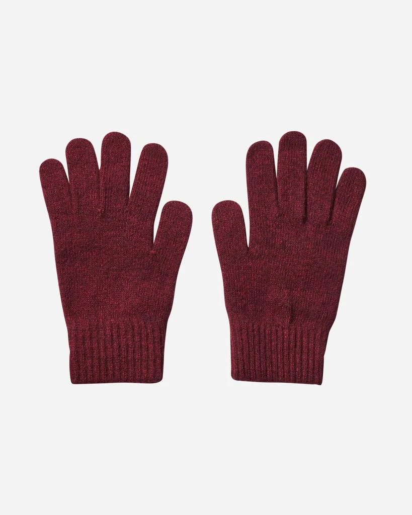 Hyein Seo Women's Troyer Knit Sweater with Gloves Burgundy 4