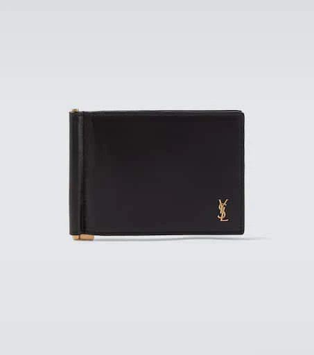 Yves Saint Laurent Cassandre leather wallet