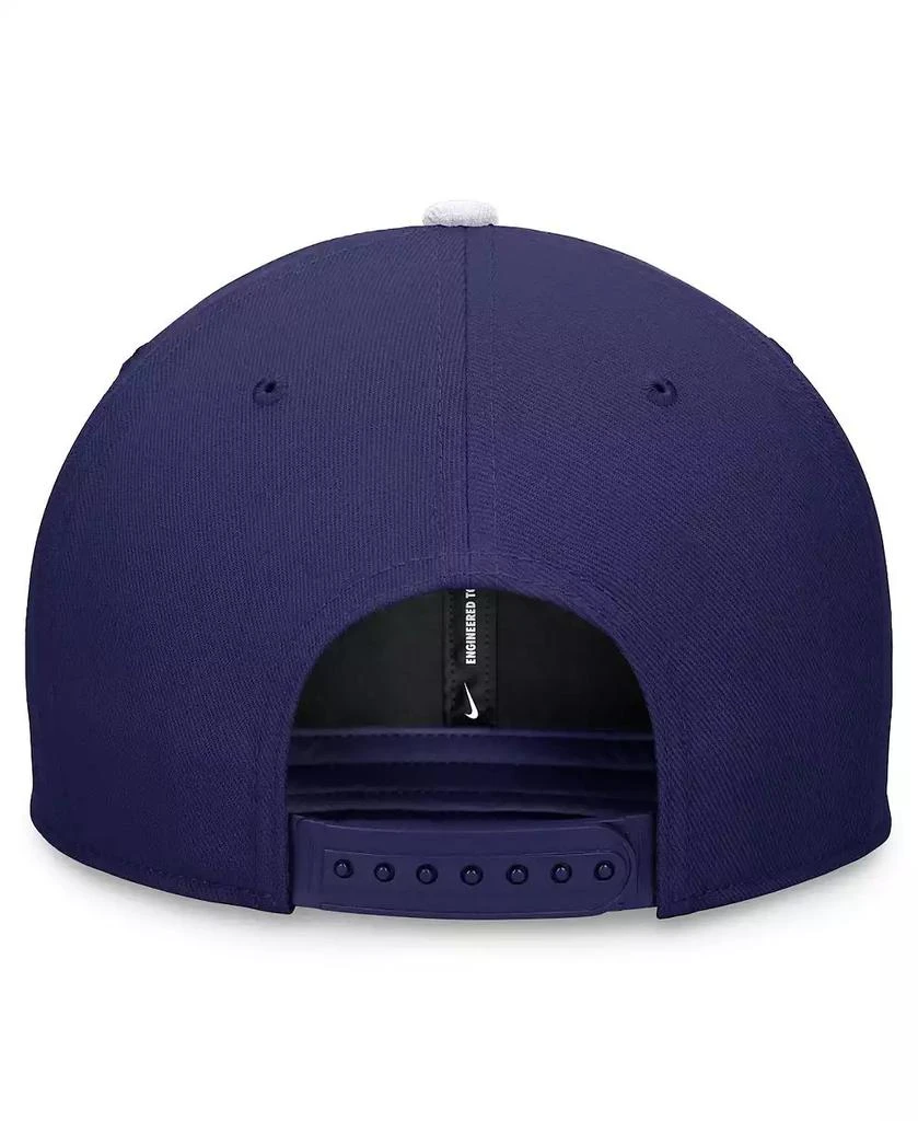 NIKE Men's Royal/White Los Angeles Dodgers Evergreen Two-Tone Snapback Hat 3