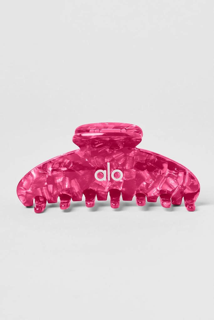 Alo Epic Claw Clip Alo Yoga Epic Claw Clip In Chrome - 30% Off | Editorialist main image 3