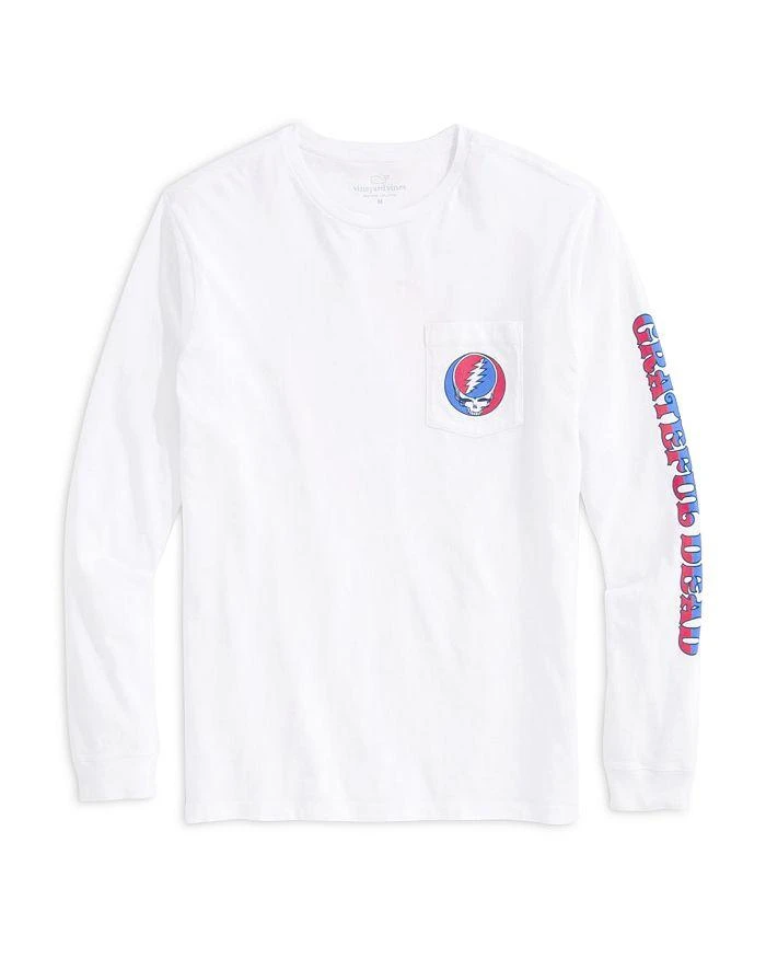 Vineyard Vines x Grateful Dead Stealie Long-Sleeve Pocket Tee 5