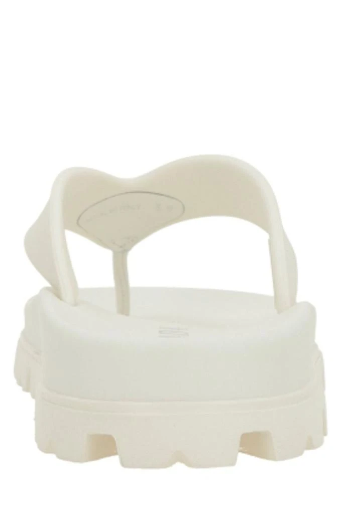 Prada Prada Logo Plaque Round-Toe Flip Flops 3