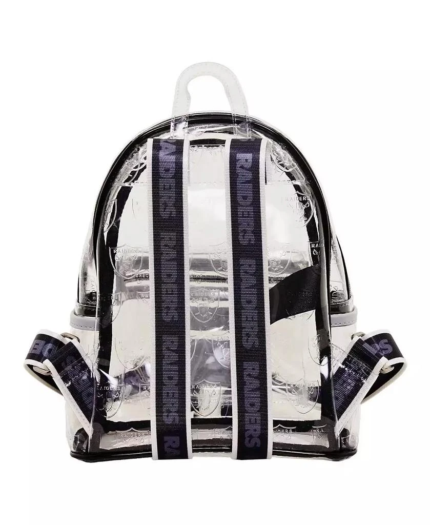 Loungefly Las Vegas Raiders Clear Mini Backpack 3