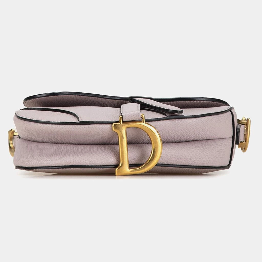 Dior Dior Pink Mini Leather Saddle Bag 3