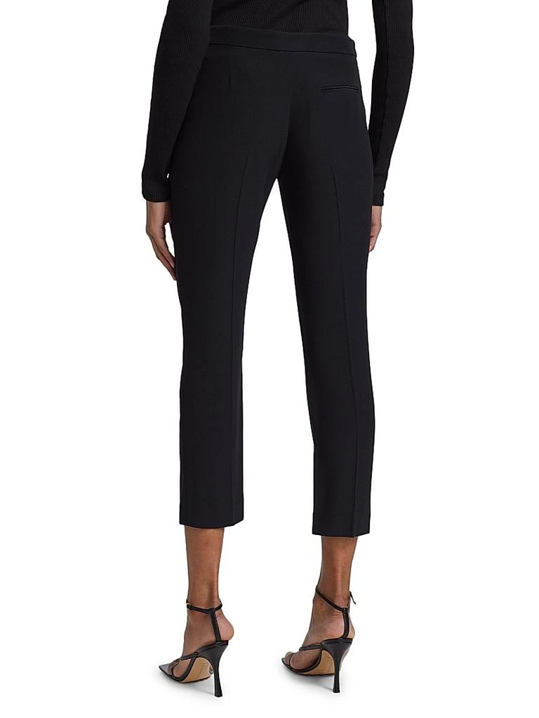 Alexander McQueen Leaf Crepe Cigarette Trousers 4