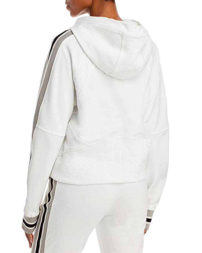 Blanc Noir Porto Athletic Stripe Hoodie