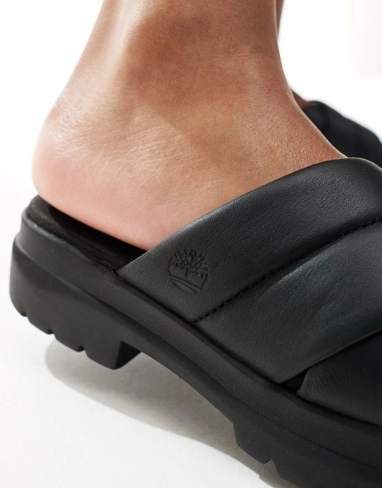 Timberland Timberland London Vibe strappy sandal in triple black 3