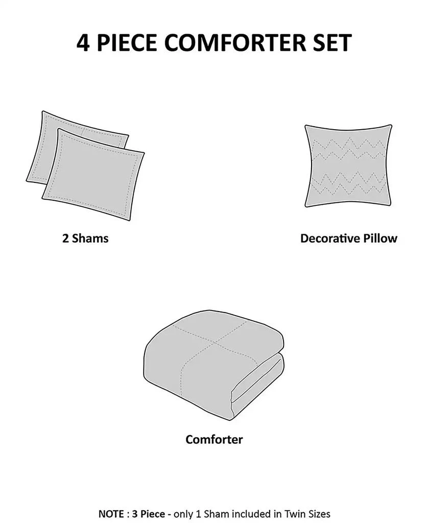 Intelligent Design Chloe 4-Pc. Comforter Set 9