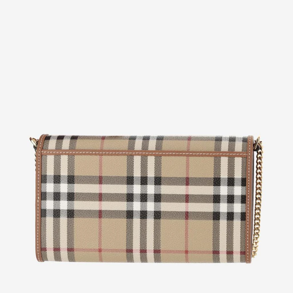 Burberry Check Wallet With Chain Strap 3