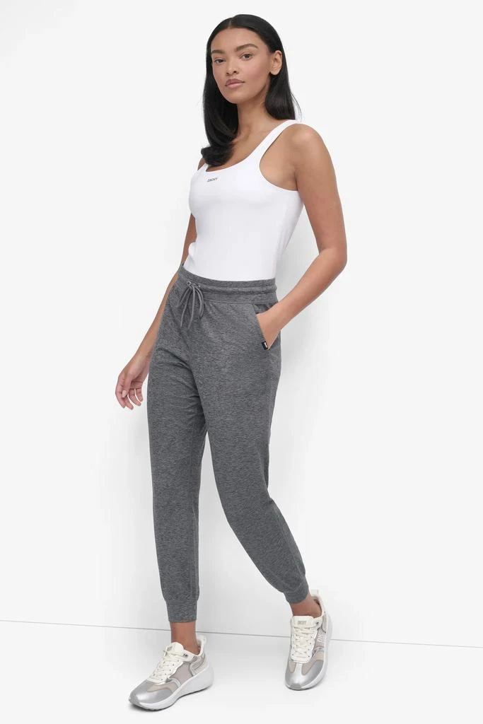 DKNY CROPPED HIGH-RISE SLIM JOGGER 6