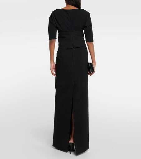 Salvatore Ferragamo Wool-blend gabardine top 3