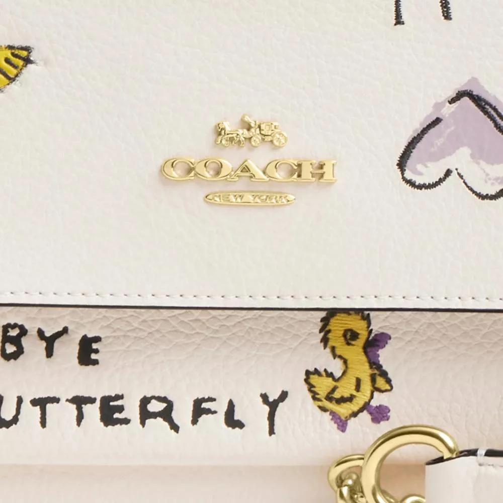 Coach Klare Crossbody Bag With Sketch Print 7