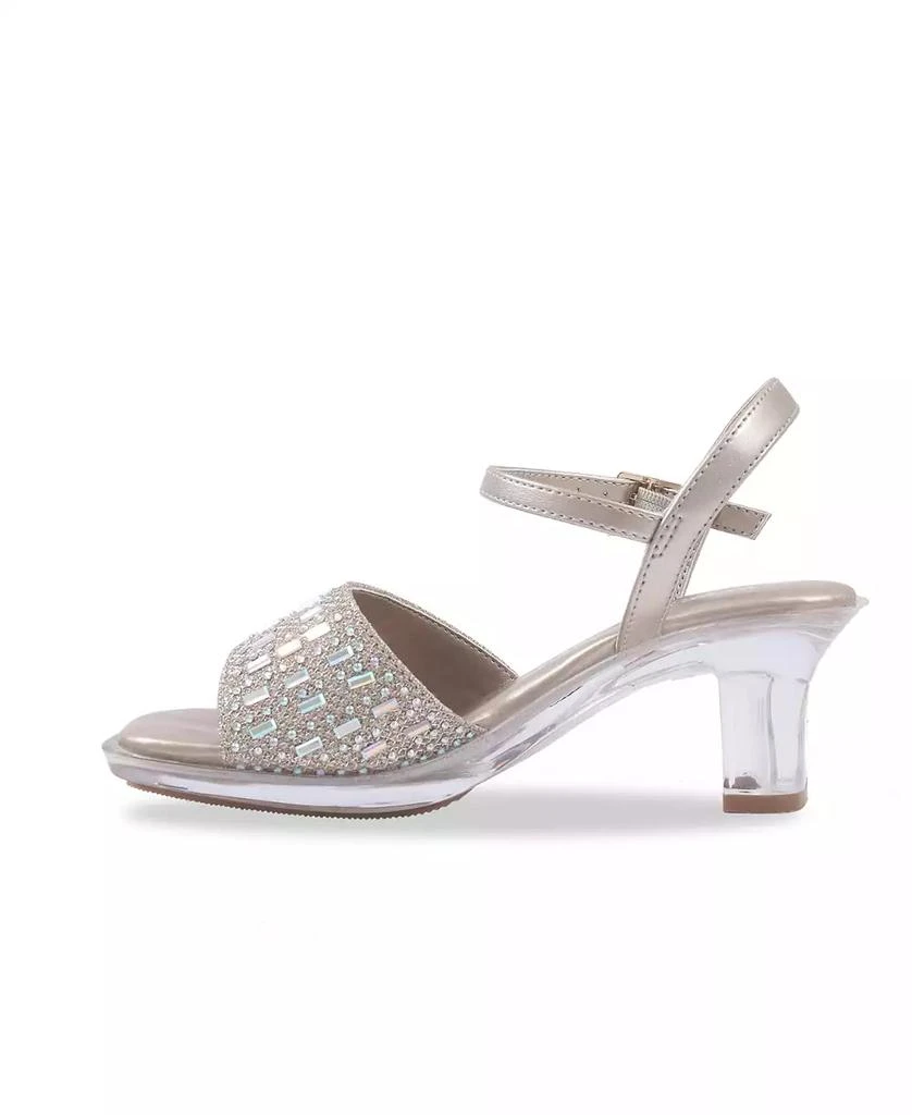 Kenneth Cole Little and Big Girls Cinderella Shine Almond Toe Heels 4