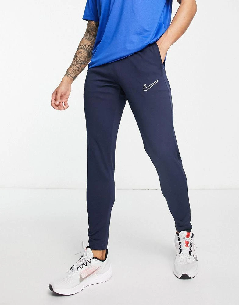 Nike Football Academy Dri-FIT panelled joggers in navy – On Sale