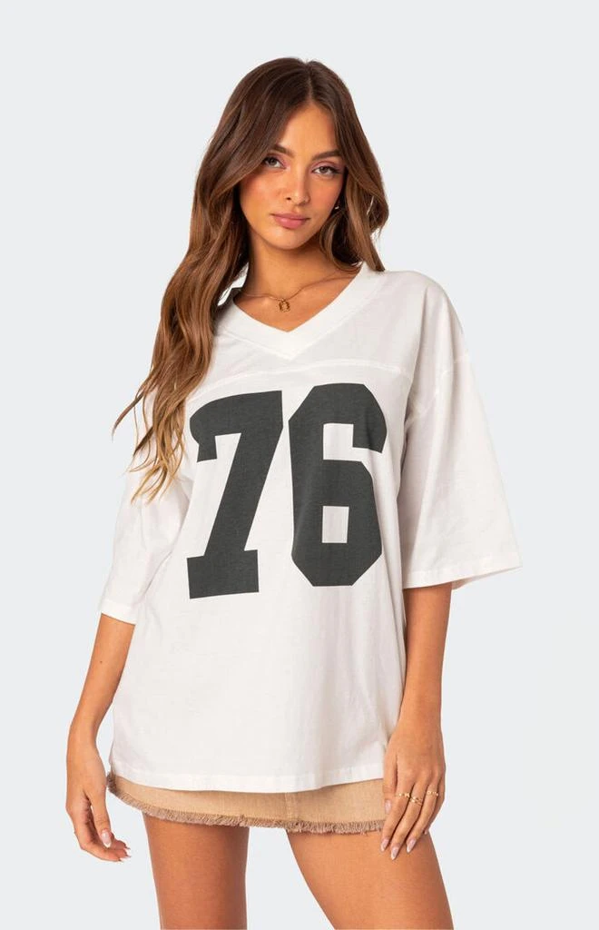 Edikted 76 Oversized T-Shirt 4