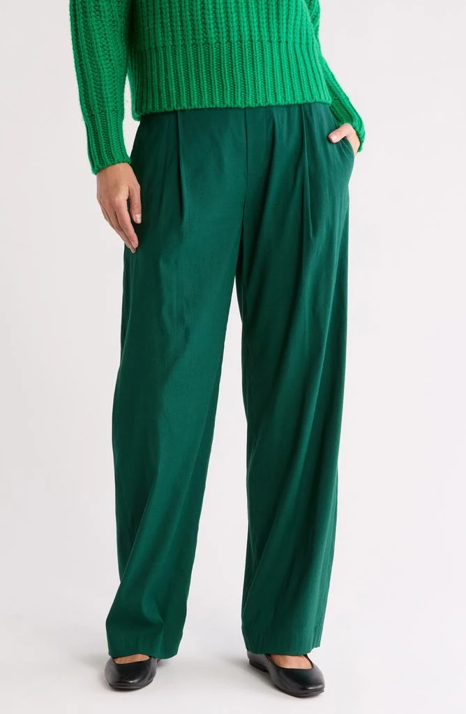 Vince Pleated Pull-On Pants 1