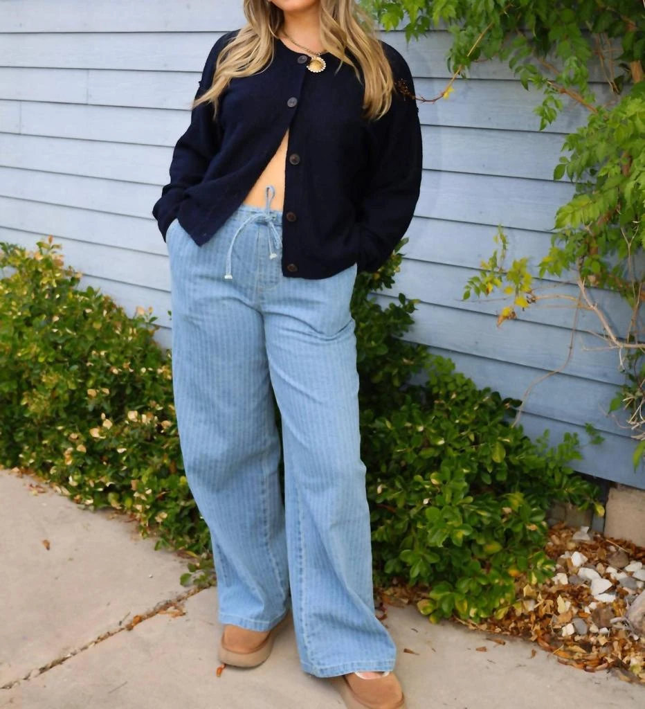Sky to Moon Sky To Moon - Nantucket Denim Drawstring Pants