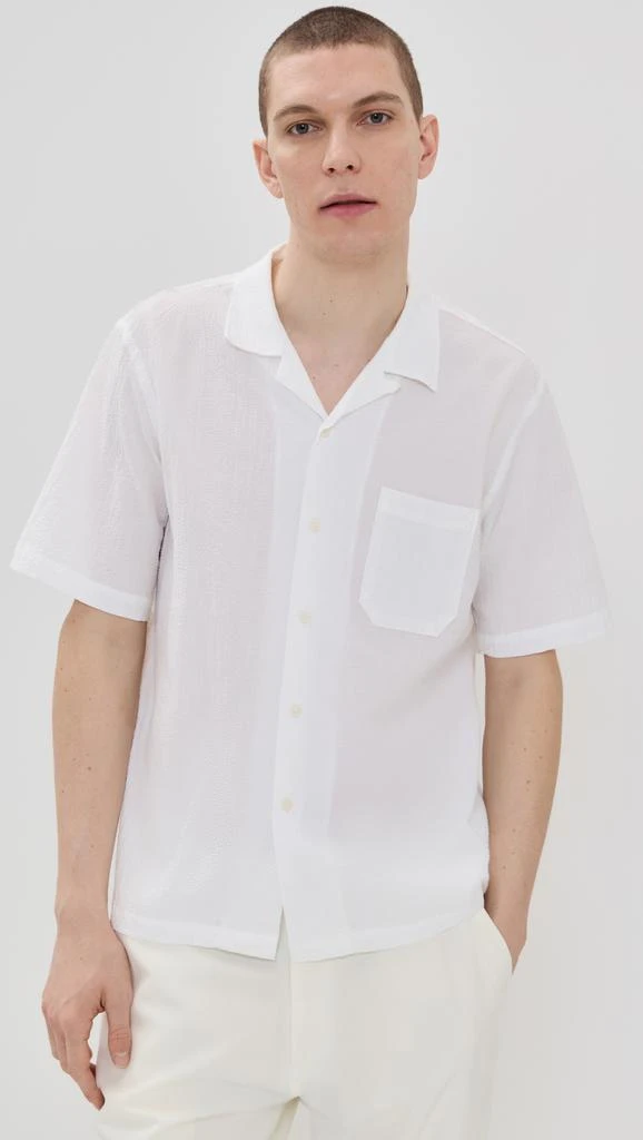 Universal Works Seersucker Road Shirt 6