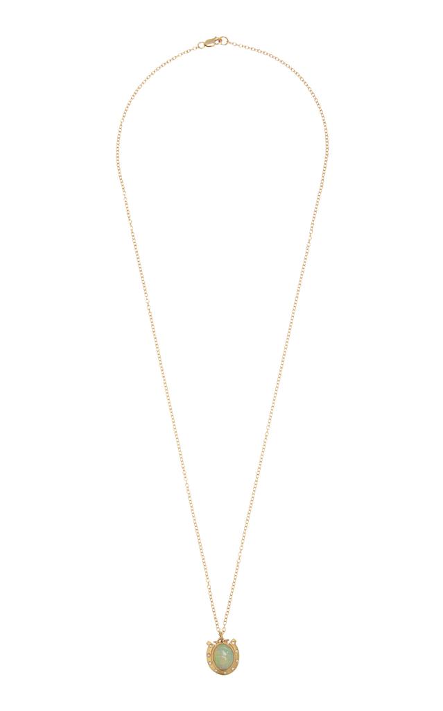Annette Ferdinandsen Annette Ferdinandsen - Paloma 18K Gold; Diamond And Opal Necklace - Multi - OS - Moda Operandi - Gifts For Her