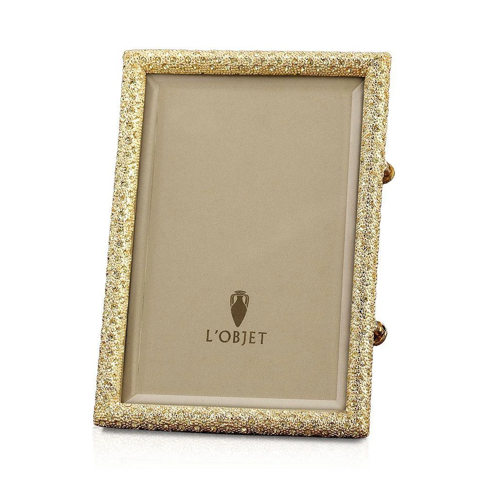 L'Objet Pave Swarovski Crystal Frame 1