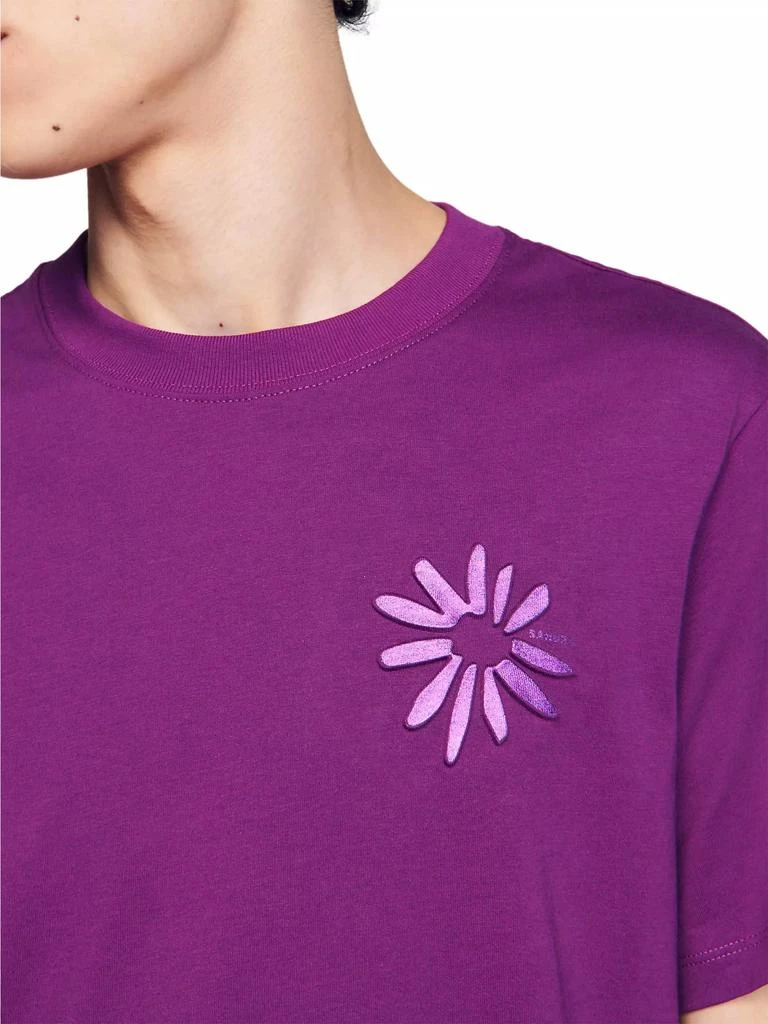 Sandro Cotton flower T-shirt 5