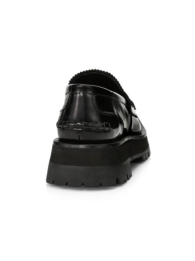 Alexander Wang Carter Box Leather Lug Loafers 3