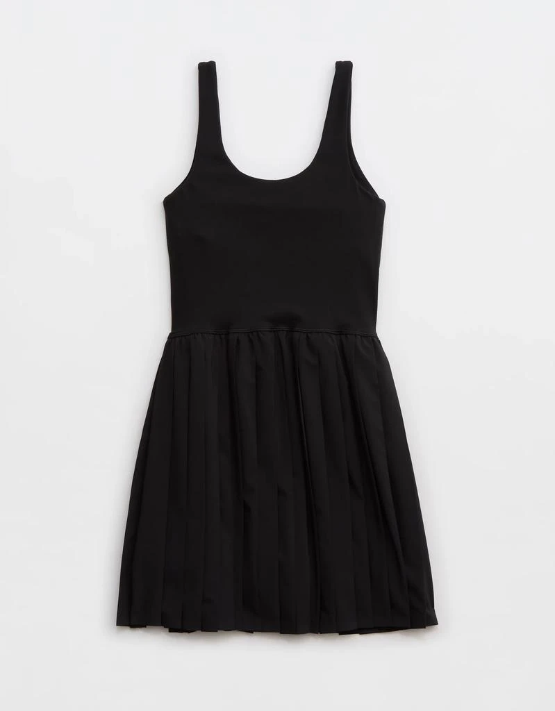 OFFLINE OFFLINE By Aerie Tiebreaker Pleated Dress 4