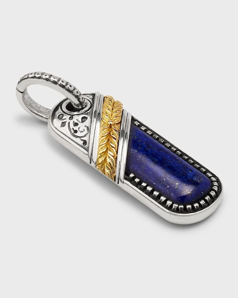 Konstantino Men's Two-Tone Lapis Pendant 3