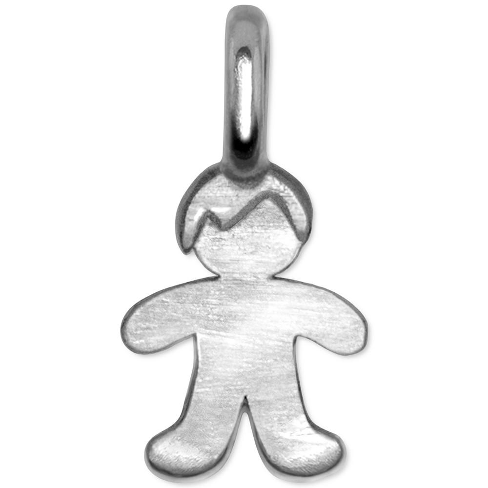 Alex Woo Boy Charm Pendant in Sterling Silver