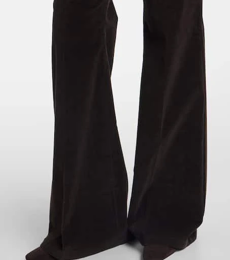 Salvatore Ferragamo Cotton corduroy flared pants 6