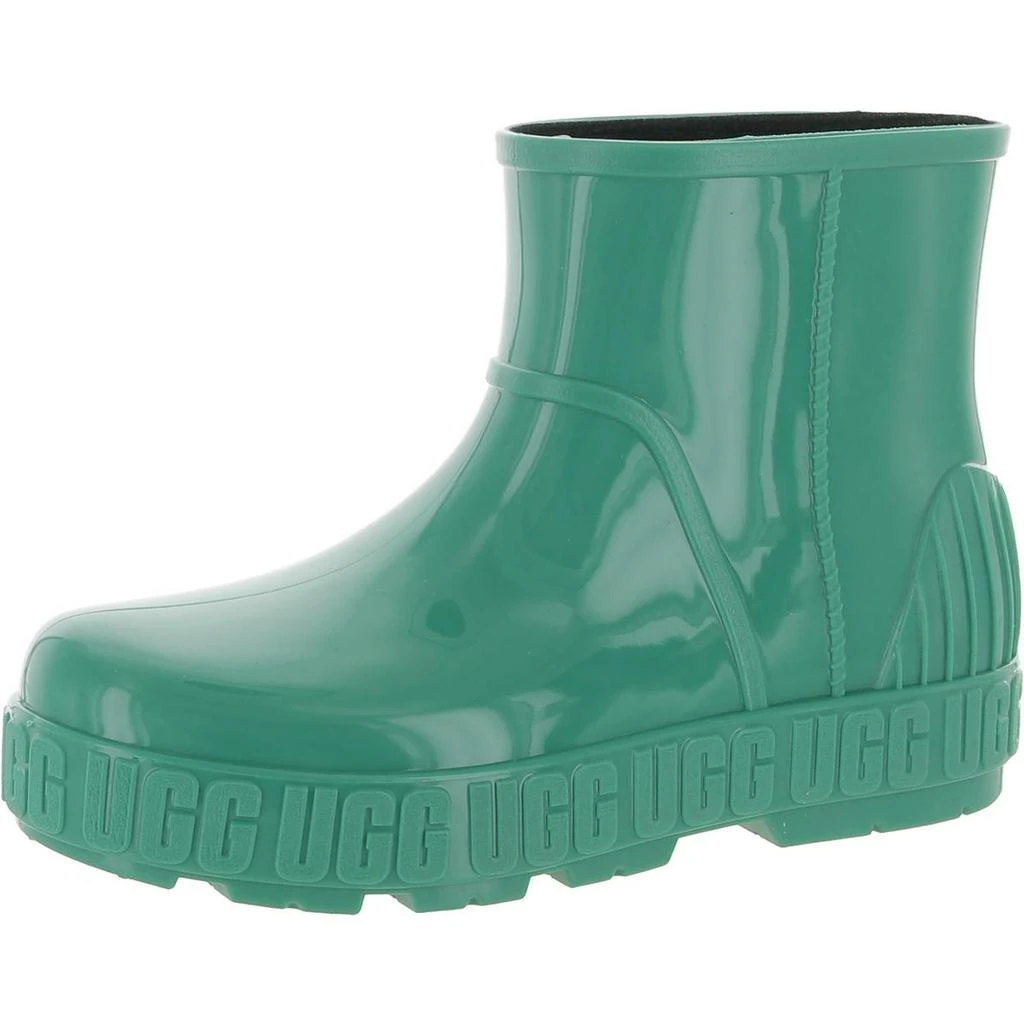 UGG Drizlita  Womens Patent Leather Ankle Rain Boots 4
