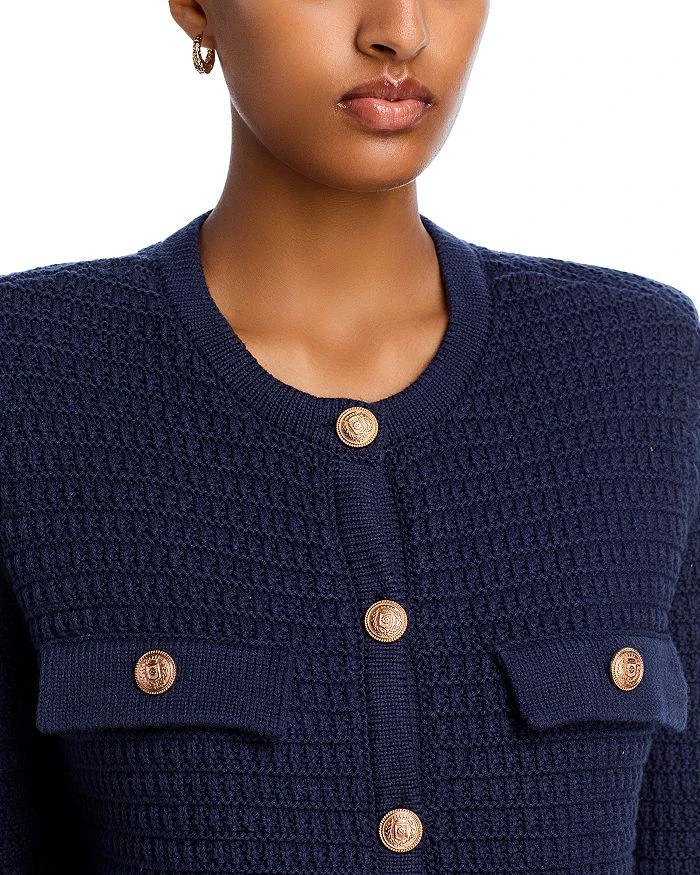 Blank NYC Crewneck Cardigan Sweater 5