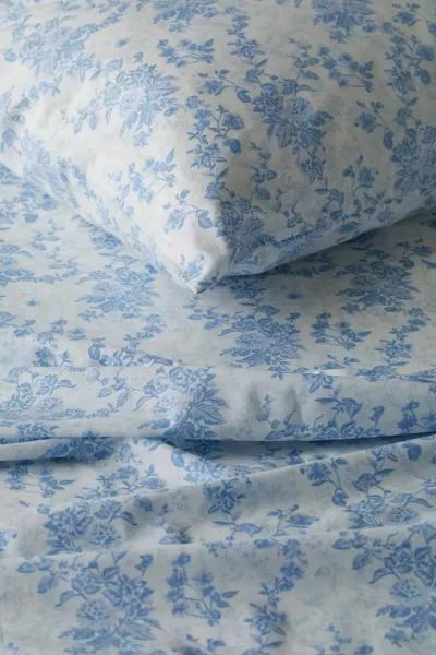 Urban Outfitters Vivian Toile Floral Sheet Set 2