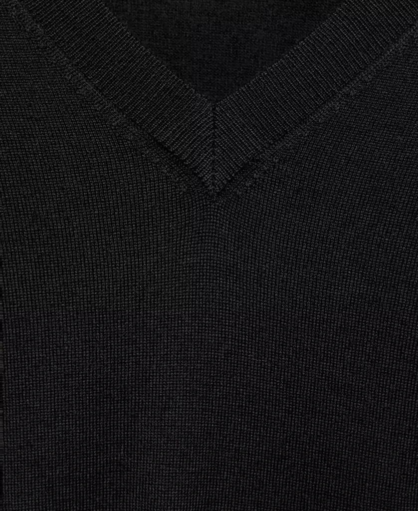 Mango Men's Slim-Fit Merino Wool V-Neck Sweater 7