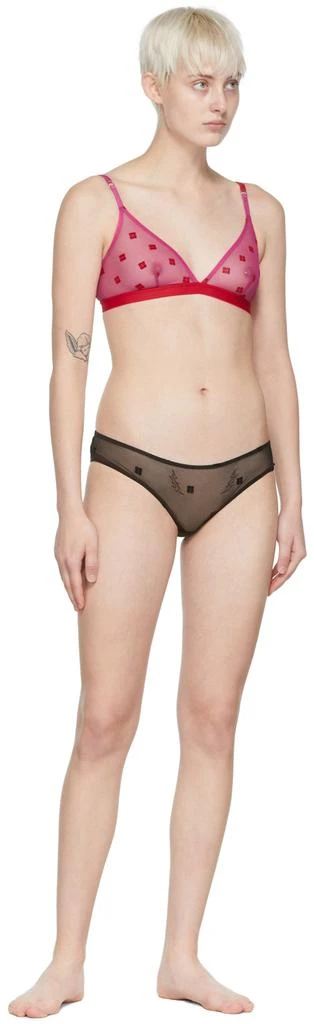 Givenchy Pink Nylon Bra 4