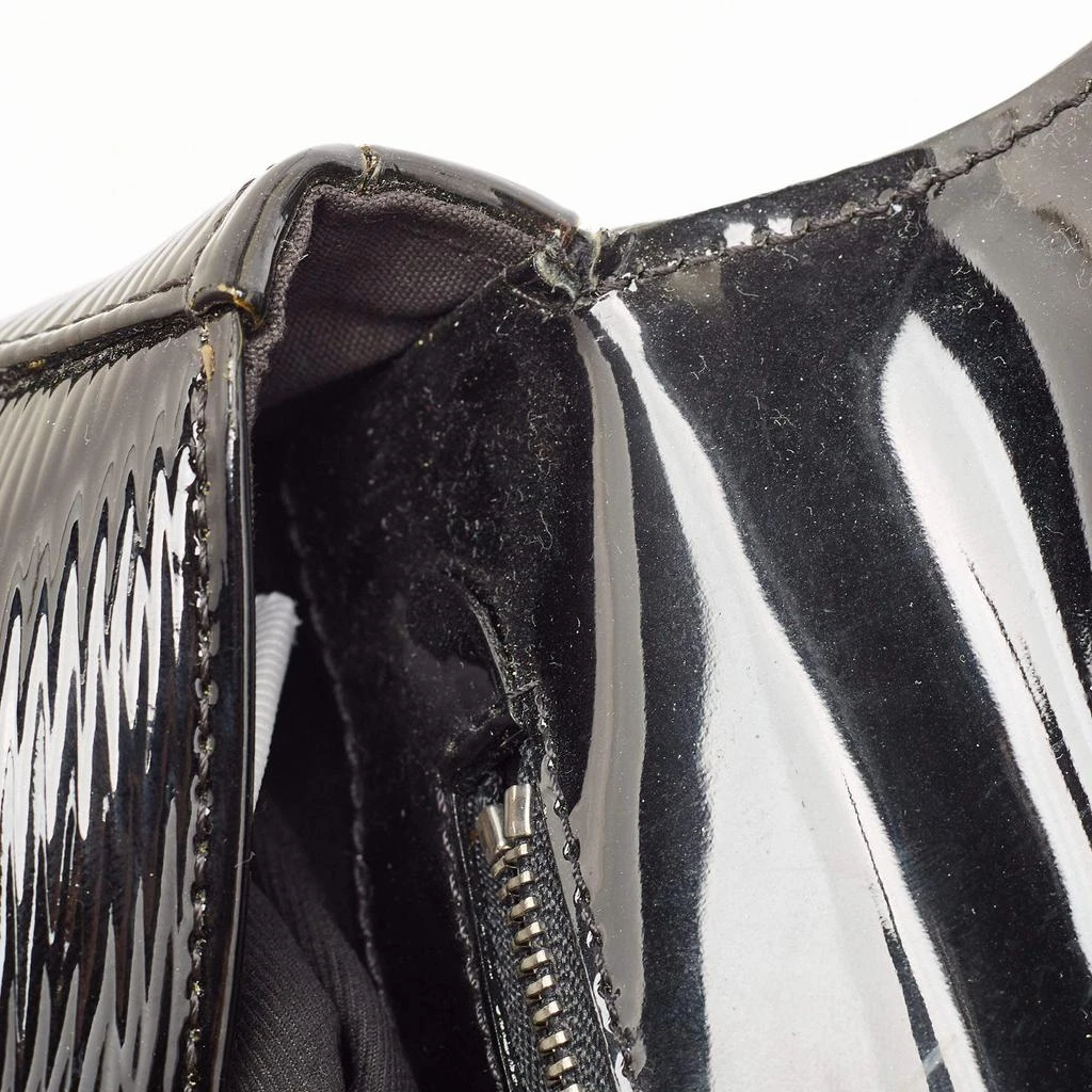 Louis Vuitton Louis Vuitton Black Electric Epi Leather Sobe Clutch 6
