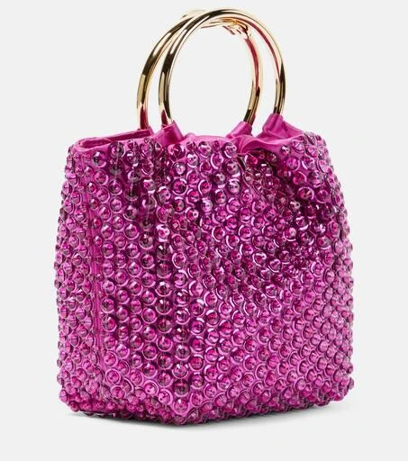 Valentino Carry Secrets Small embellished bucket bag 4