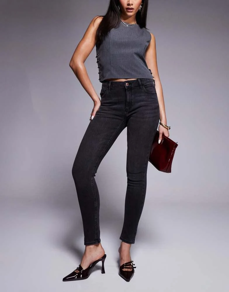 River Island River Island skinny jean in black 1